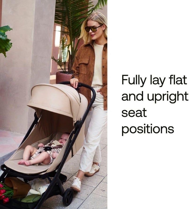 Bugaboo Butterfly 2 Stroller in Black/Desert Taupe - Image 3